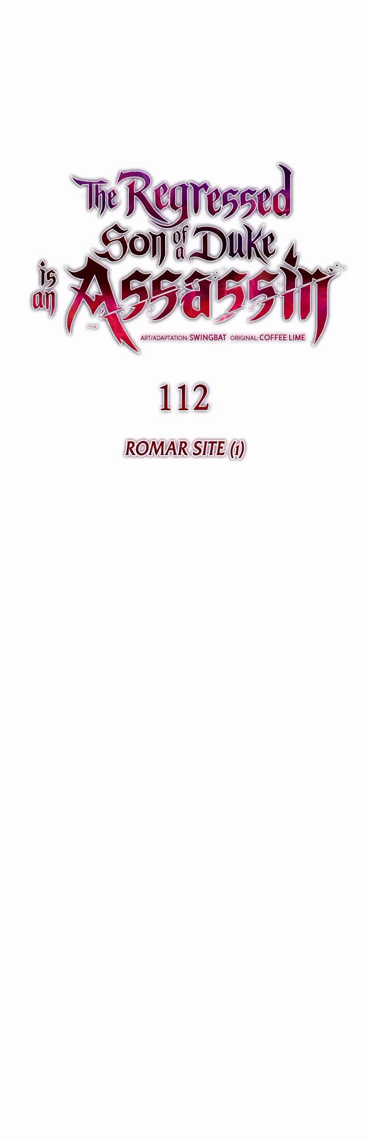 The Regressed Son of a Duke is an Assassin Chapter 112 page 5 - Chapter 112: Romar Site (1)