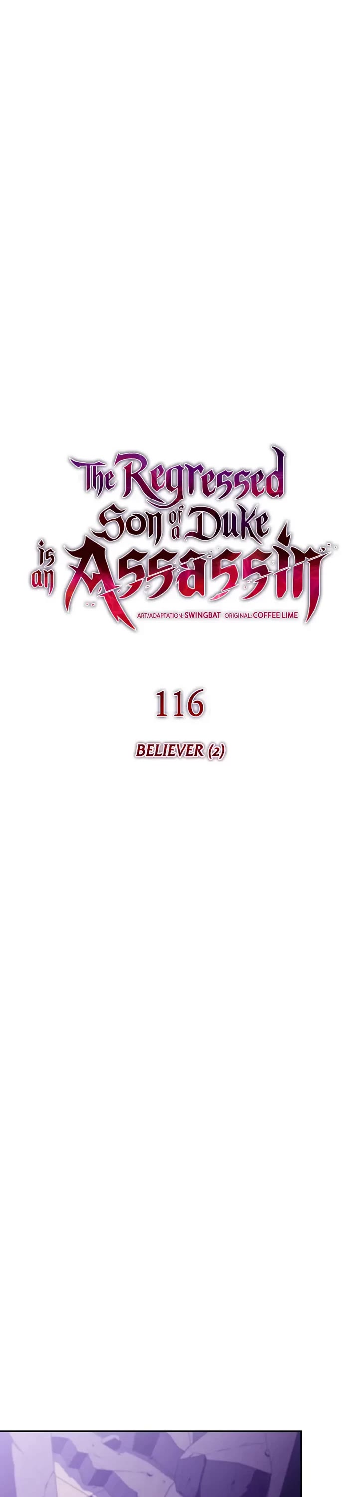 The Regressed Son of a Duke is an Assassin Chapter 116 page 20 - Chapter 116: Believer (2)