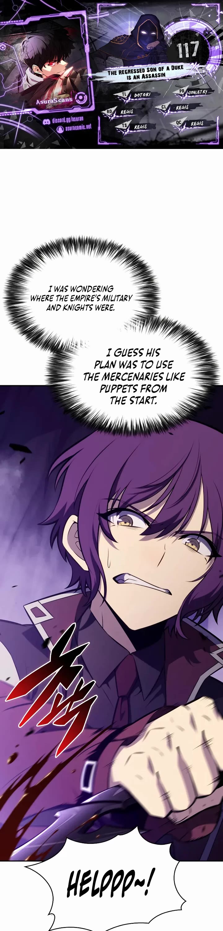 The Regressed Son of a Duke is an Assassin Chapter 117 page 1 - Chapter 117: Believer (3)