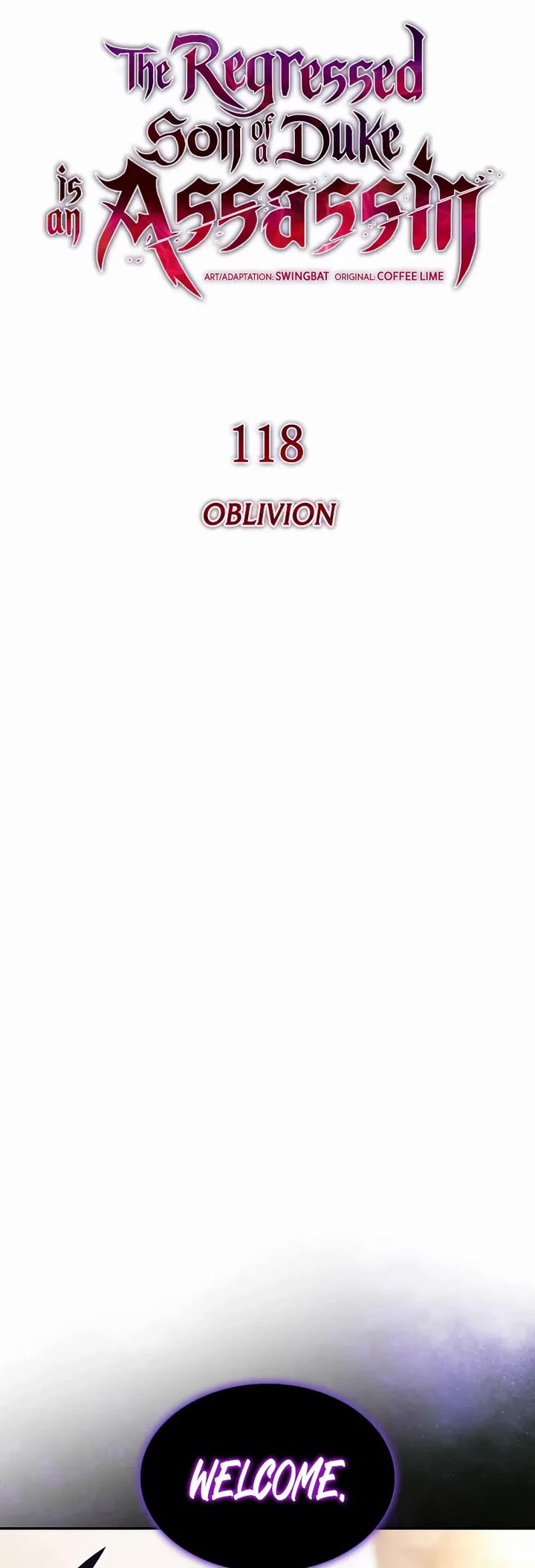 The Regressed Son of a Duke is an Assassin Chapter 118 page 4 - Chapter 118: Oblivion