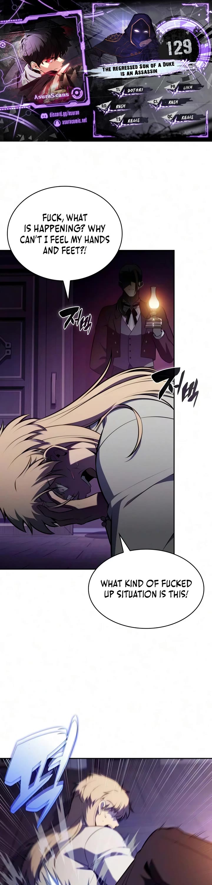 The Regressed Son of a Duke is an Assassin Chapter 129 page 1 - Chapter 129: Threat (1)