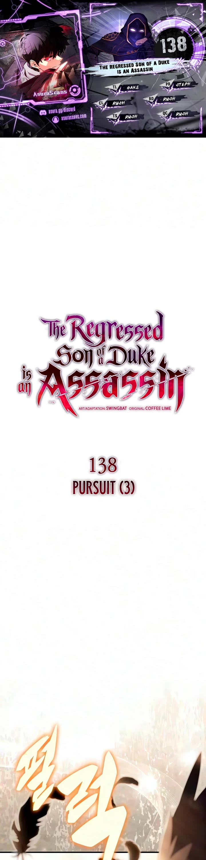 The Regressed Son of a Duke is an Assassin Chapter 138 page 1 - Chapter 138
