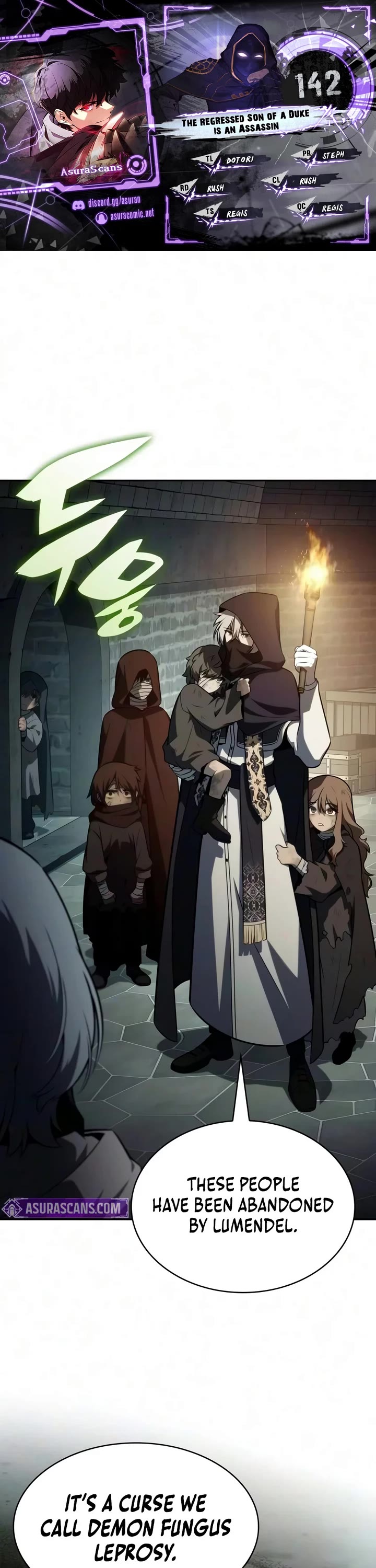 The Regressed Son of a Duke is an Assassin Chapter 142 page 1 - Chapter 142: Apostle Delivering the Truth (2)