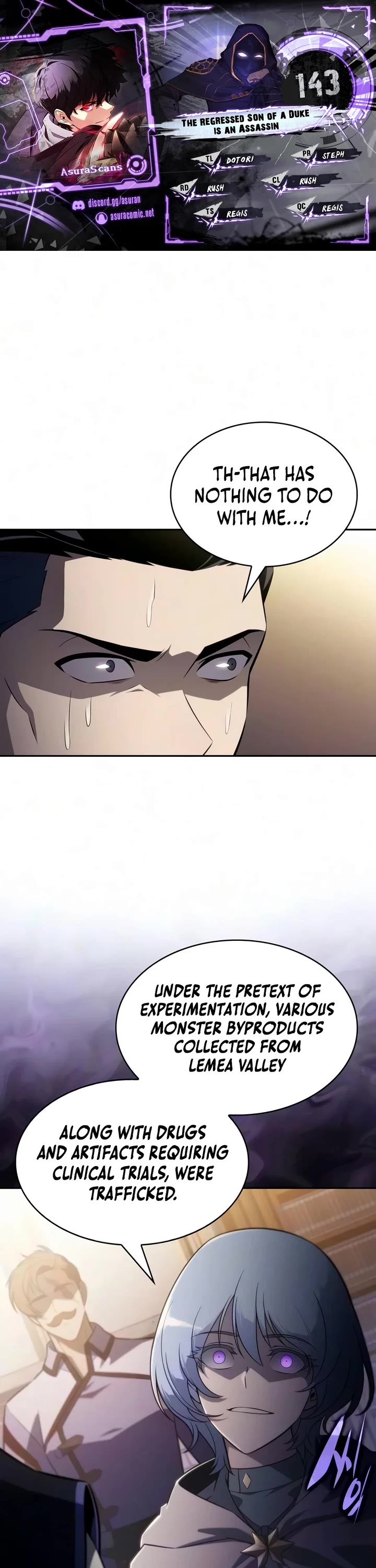 The Regressed Son of a Duke is an Assassin Chapter 143 page 1 - Chapter 143: Apostle Delivering the Truth (3)