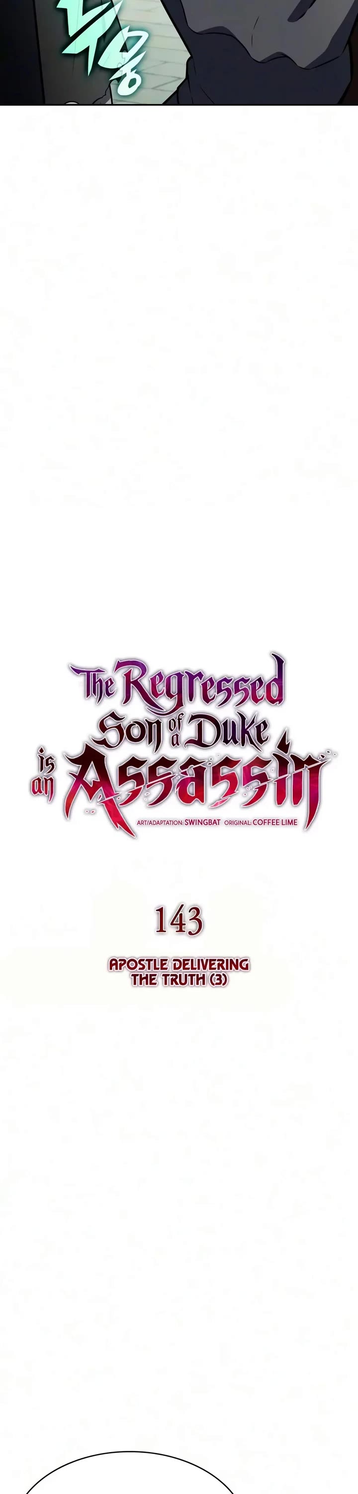 The Regressed Son of a Duke is an Assassin Chapter 143 page 7 - Chapter 143: Apostle Delivering the Truth (3)