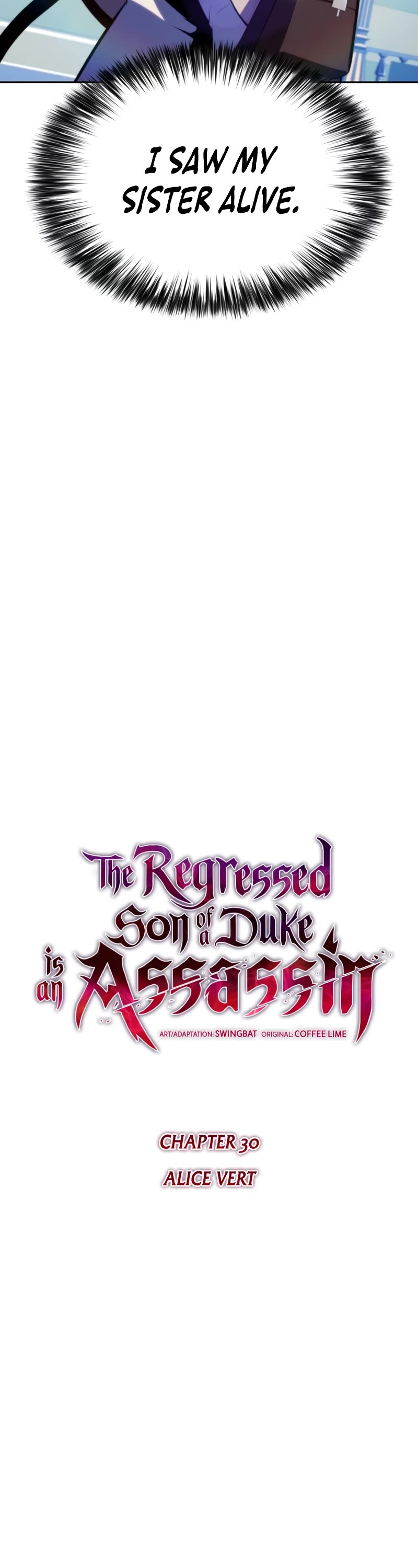 The Regressed Son of a Duke is an Assassin Chapter 30 page 5 - Chapter 30: Alice Vert