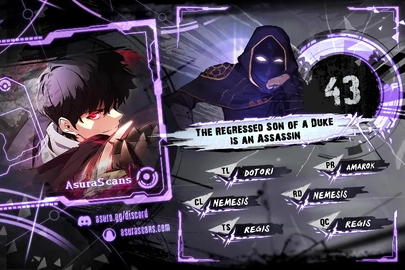 The Regressed Son of a Duke is an Assassin Chapter 43 page 1 - Chapter 43: Lunav Rainreaver (2)
