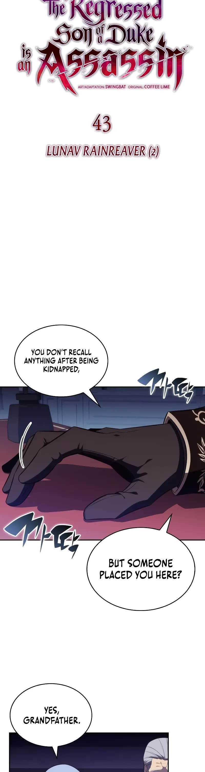 The Regressed Son of a Duke is an Assassin Chapter 43 page 9 - Chapter 43: Lunav Rainreaver (2)