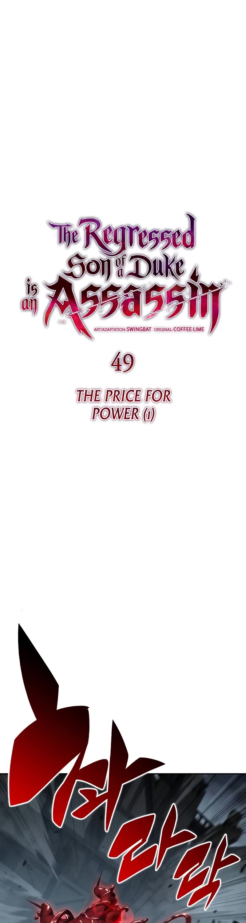 The Regressed Son of a Duke is an Assassin Chapter 49 page 10 - Chapter 49: The Price for Power (1)