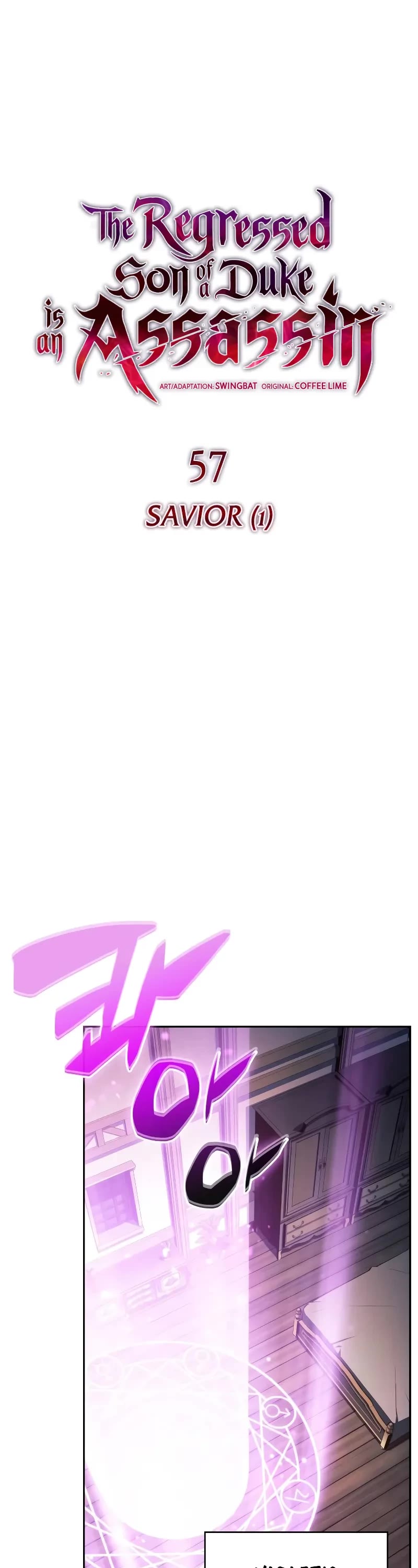 The Regressed Son of a Duke is an Assassin Chapter 57 page 36 - Chapter 57: Savior (1)