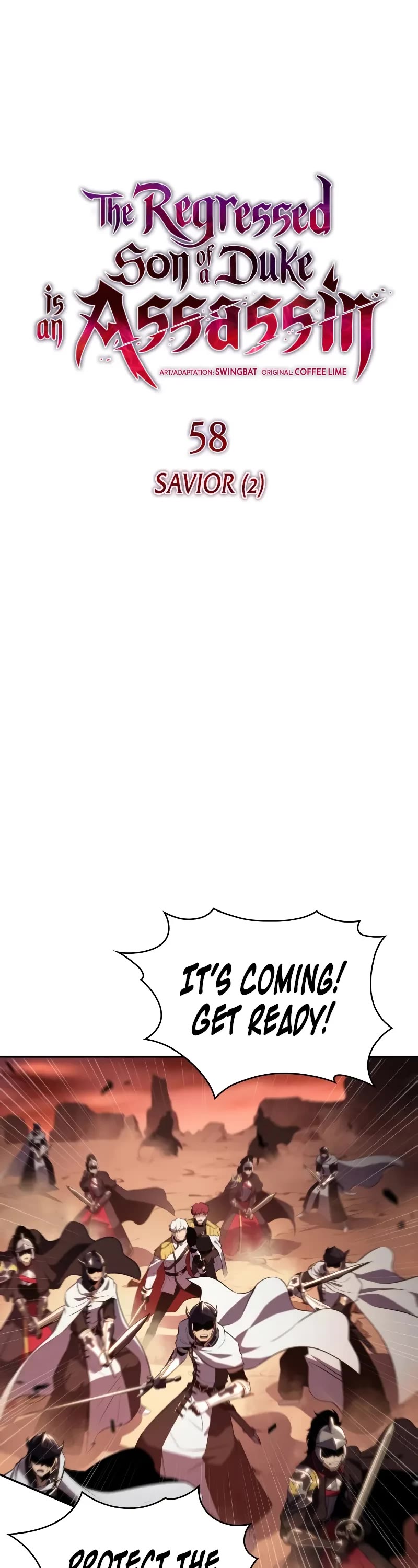 The Regressed Son of a Duke is an Assassin Chapter 58 page 32 - Chapter 58: Savior (2)