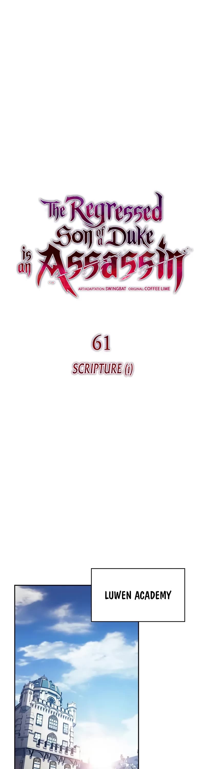 The Regressed Son of a Duke is an Assassin Chapter 61 page 23 - Chapter 61: Scripture (1)