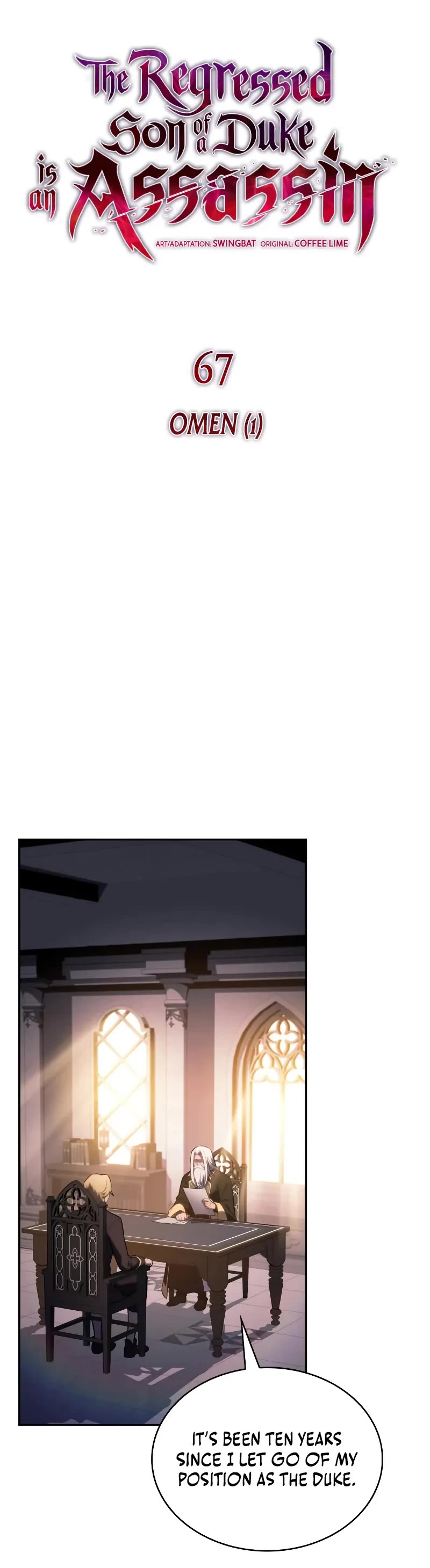 The Regressed Son of a Duke is an Assassin Chapter 67 page 5 - Chapter 67: Omen (1)