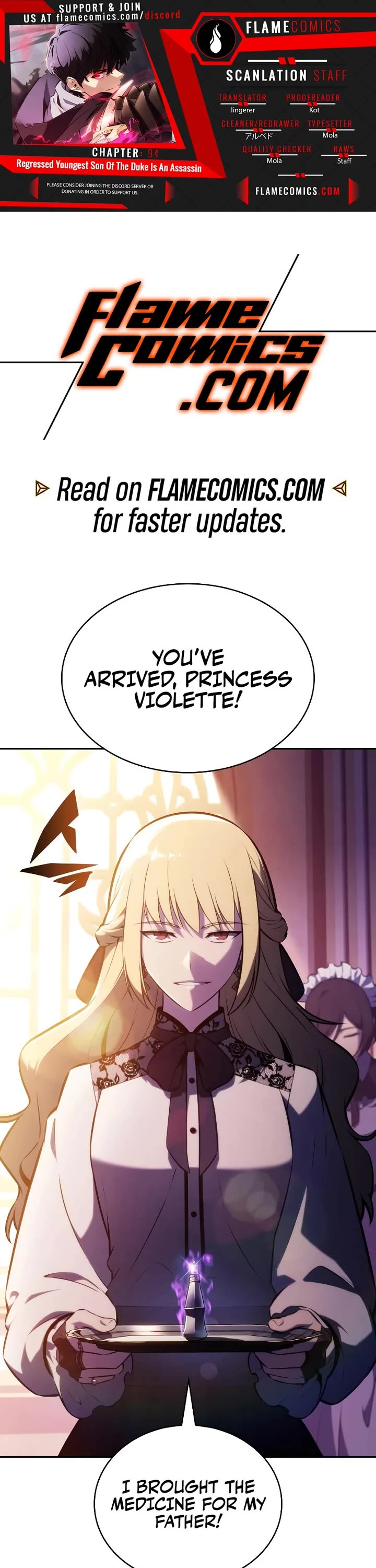 The Regressed Son of a Duke is an Assassin Chapter 94 page 1 - Chapter 94: Left Behind (2)