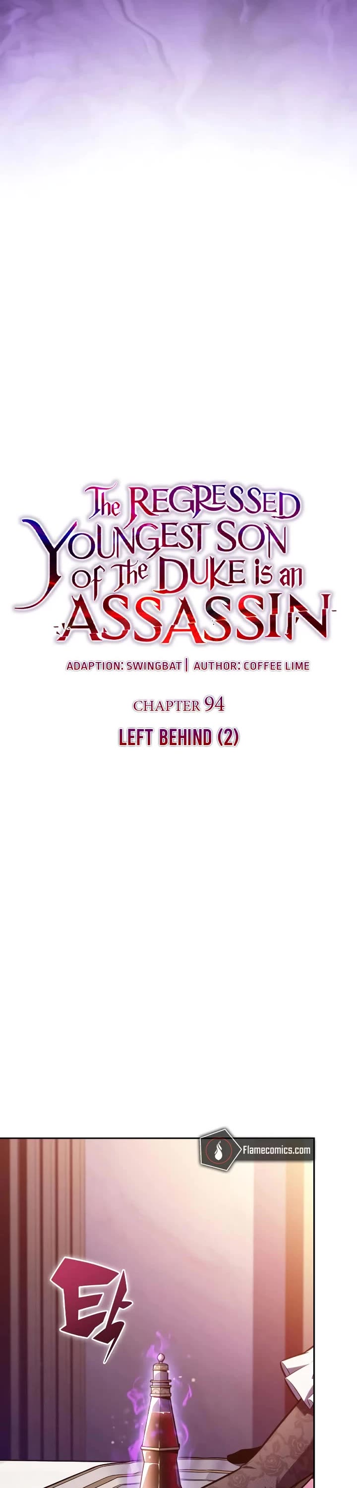 The Regressed Son of a Duke is an Assassin Chapter 94 page 3 - Chapter 94: Left Behind (2)
