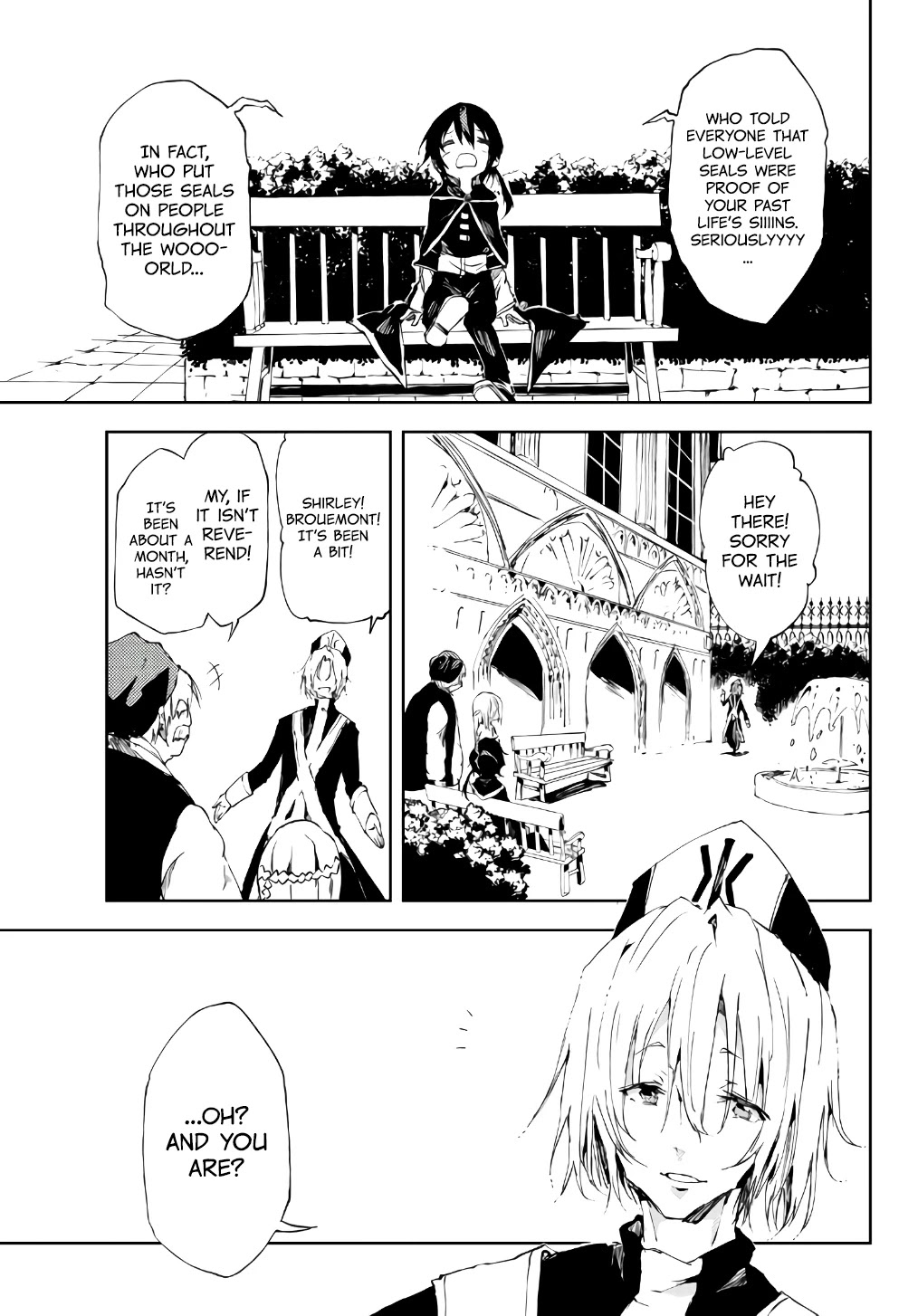 The Reincarnated Adventurer with the Cursed Seals Chapter 11 page 10 - Chapter 11