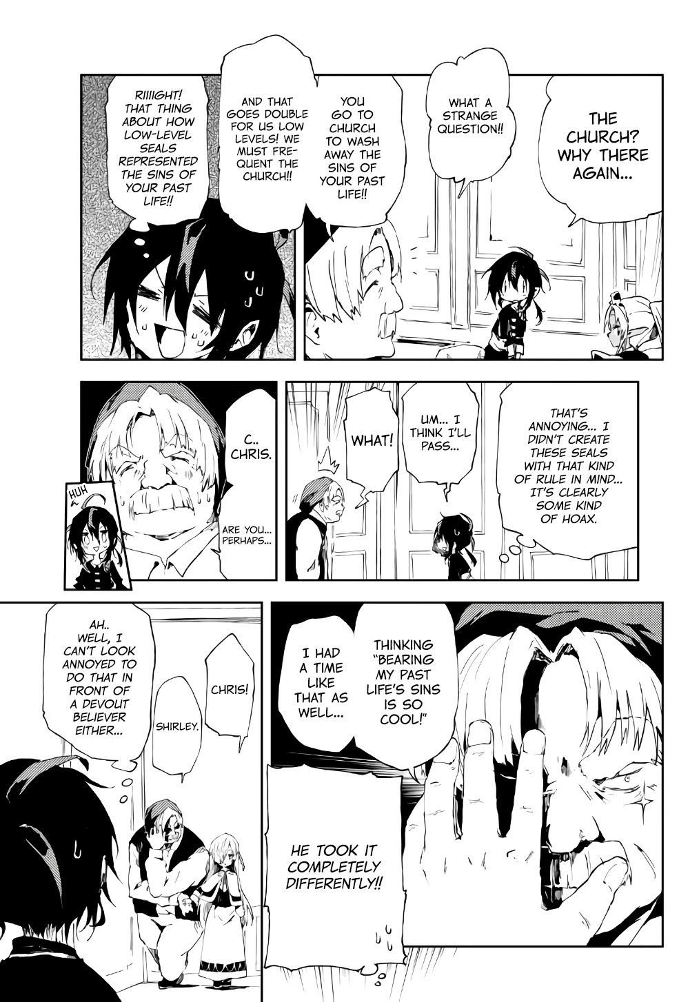 The Reincarnated Adventurer with the Cursed Seals Chapter 11 page 6 - Chapter 11