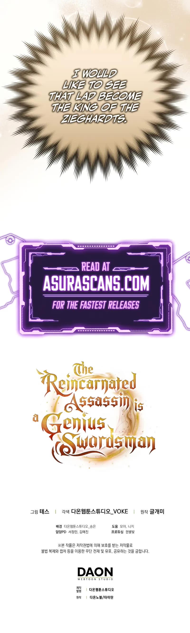 The Reincarnated Assassin is a Genius Swordsman Chapter 50 page 59 - Chapter 50