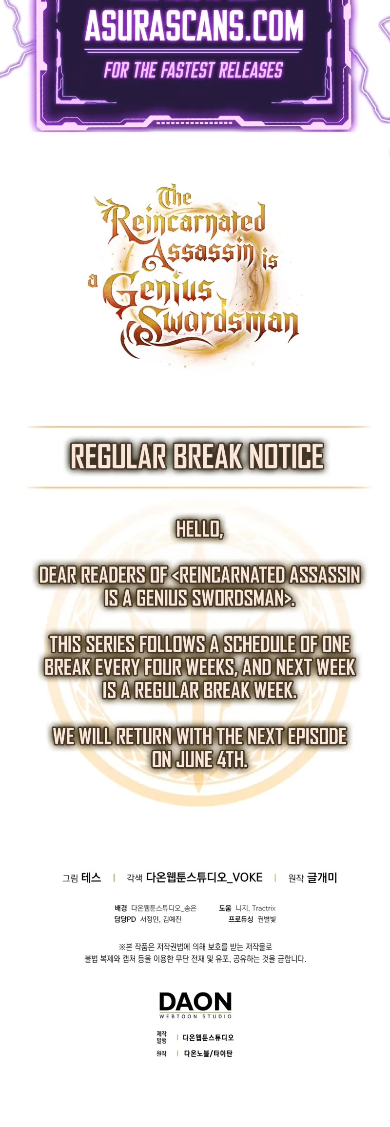 The Reincarnated Assassin is a Genius Swordsman Chapter 68 page 64 - Chapter 68