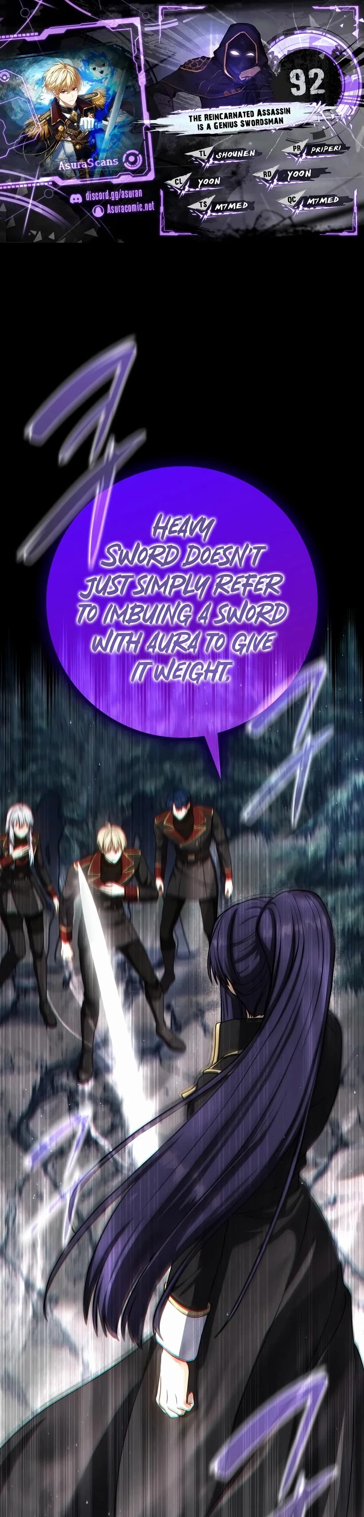 The Reincarnated Assassin is a Genius Swordsman Chapter 92 page 1 - Chapter 92