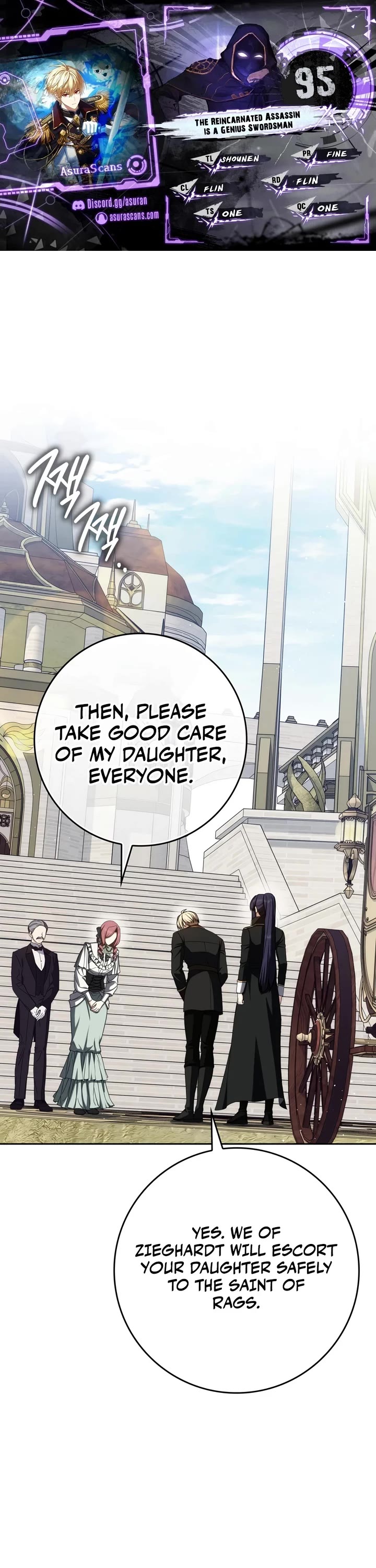 The Reincarnated Assassin is a Genius Swordsman Chapter 95 page 1 - Chapter 95