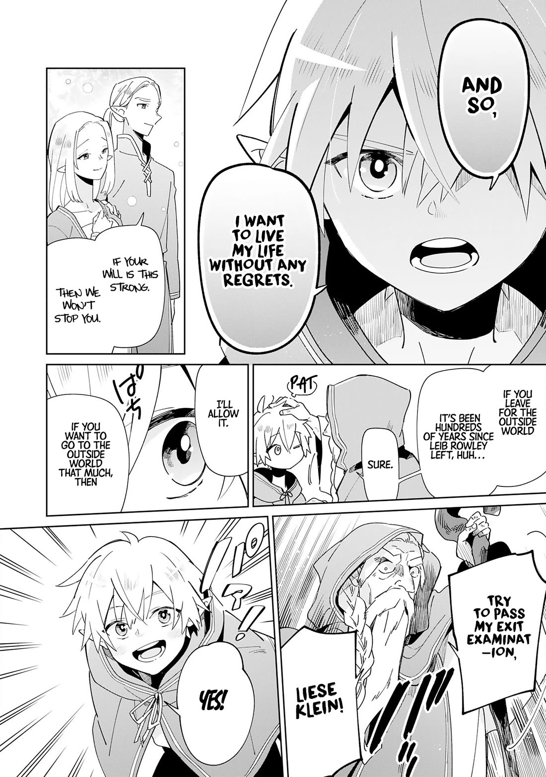 The Reincarnated Elf Left on a Journey to Master His Magic and With His Extra Lifespan Became a Living Legend Chapter 1 page 12 - Chapter 1