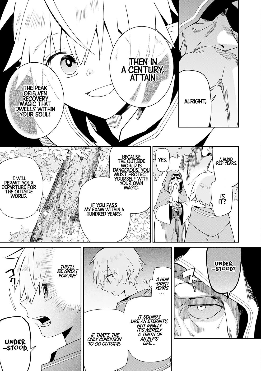 The Reincarnated Elf Left on a Journey to Master His Magic and With His Extra Lifespan Became a Living Legend Chapter 1 page 13 - Chapter 1