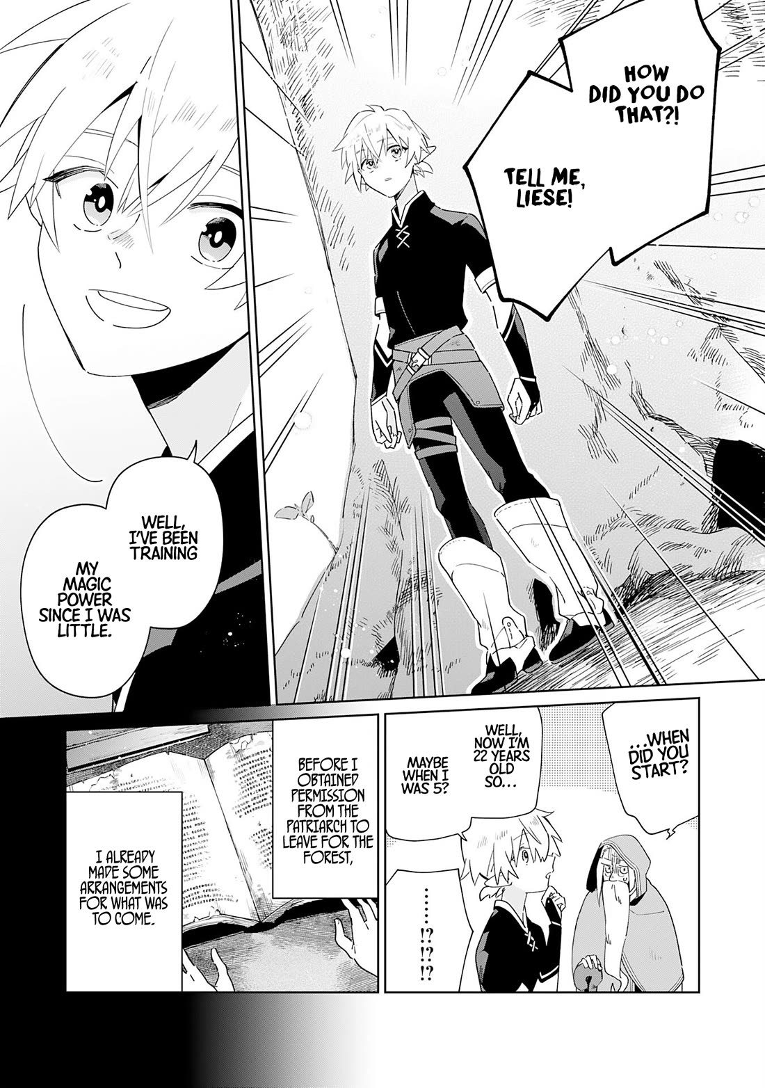The Reincarnated Elf Left on a Journey to Master His Magic and With His Extra Lifespan Became a Living Legend Chapter 1 page 17 - Chapter 1