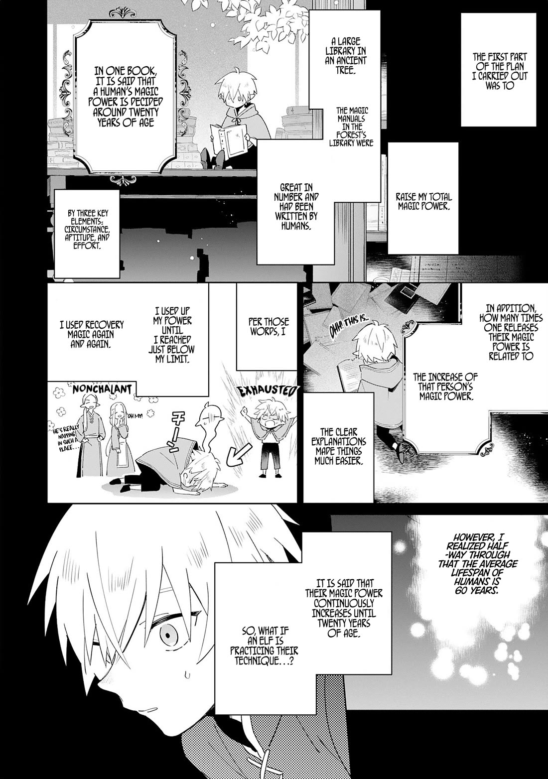 The Reincarnated Elf Left on a Journey to Master His Magic and With His Extra Lifespan Became a Living Legend Chapter 1 page 18 - Chapter 1