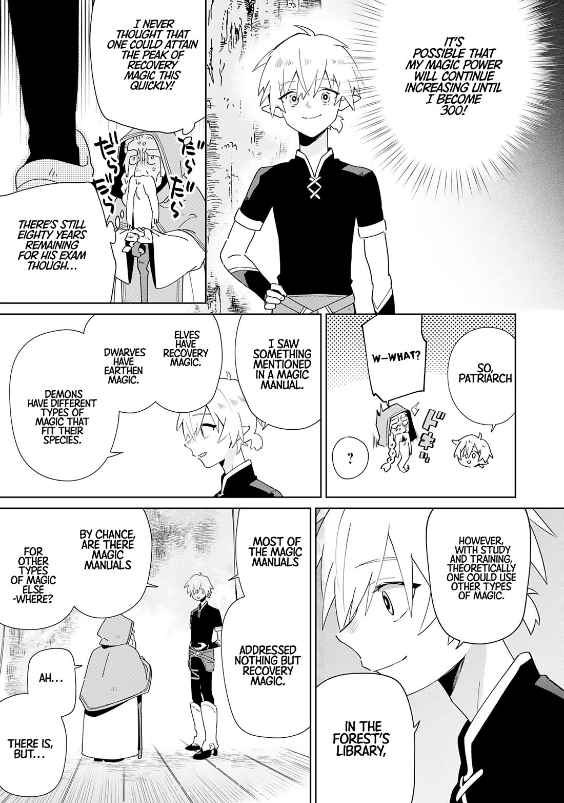 The Reincarnated Elf Left on a Journey to Master His Magic and With His Extra Lifespan Became a Living Legend Chapter 1 page 19 - Chapter 1