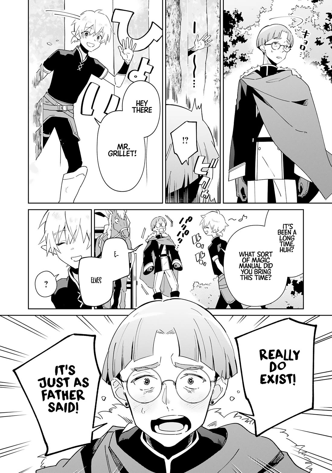 The Reincarnated Elf Left on a Journey to Master His Magic and With His Extra Lifespan Became a Living Legend Chapter 1 page 24 - Chapter 1
