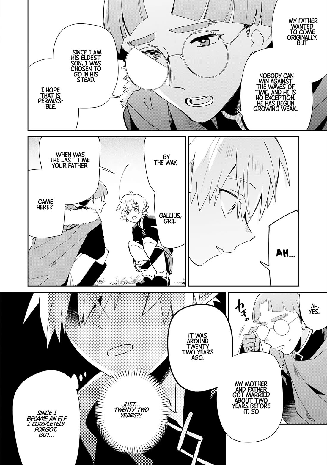 The Reincarnated Elf Left on a Journey to Master His Magic and With His Extra Lifespan Became a Living Legend Chapter 1 page 26 - Chapter 1
