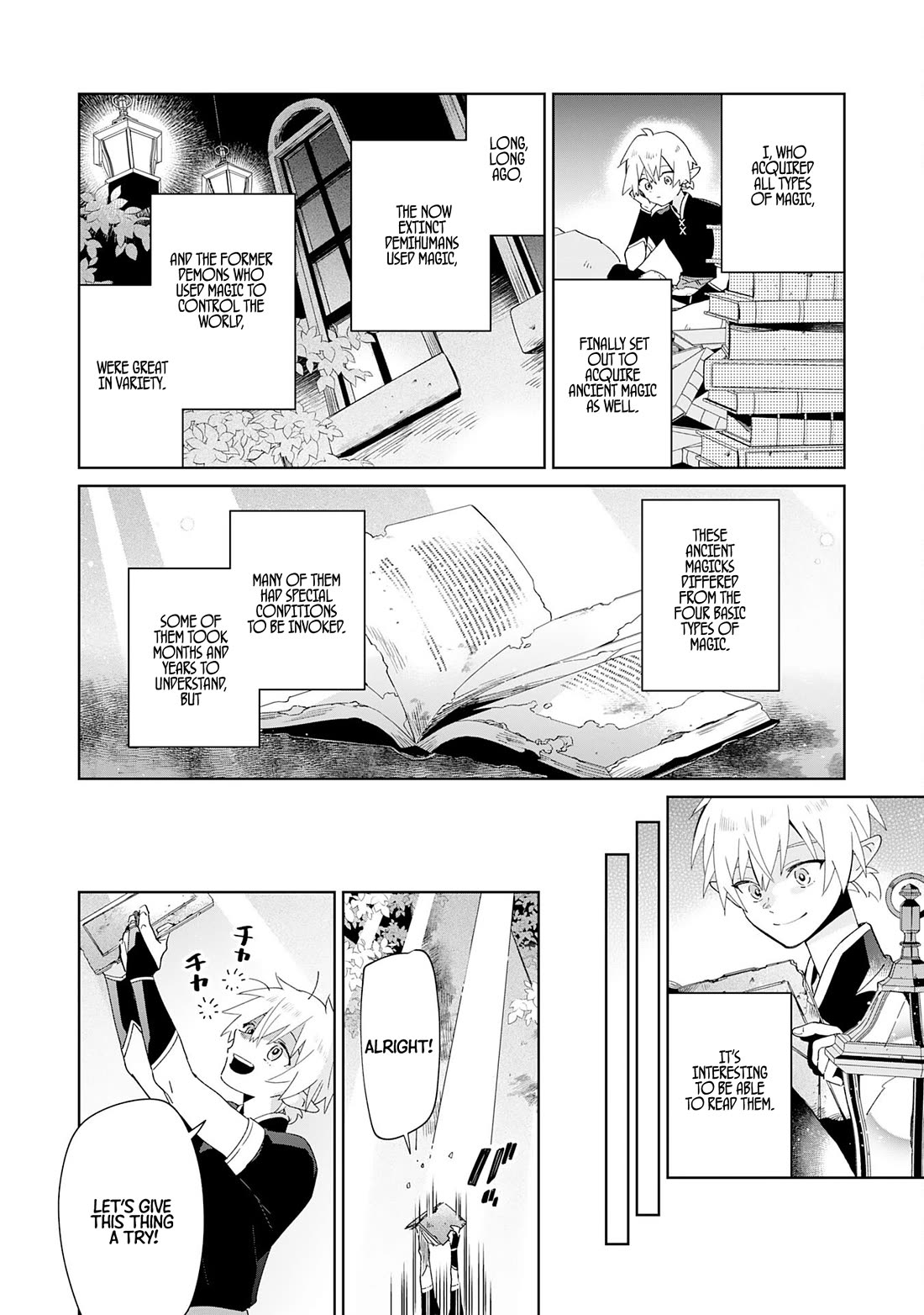 The Reincarnated Elf Left on a Journey to Master His Magic and With His Extra Lifespan Became a Living Legend Chapter 1 page 30 - Chapter 1