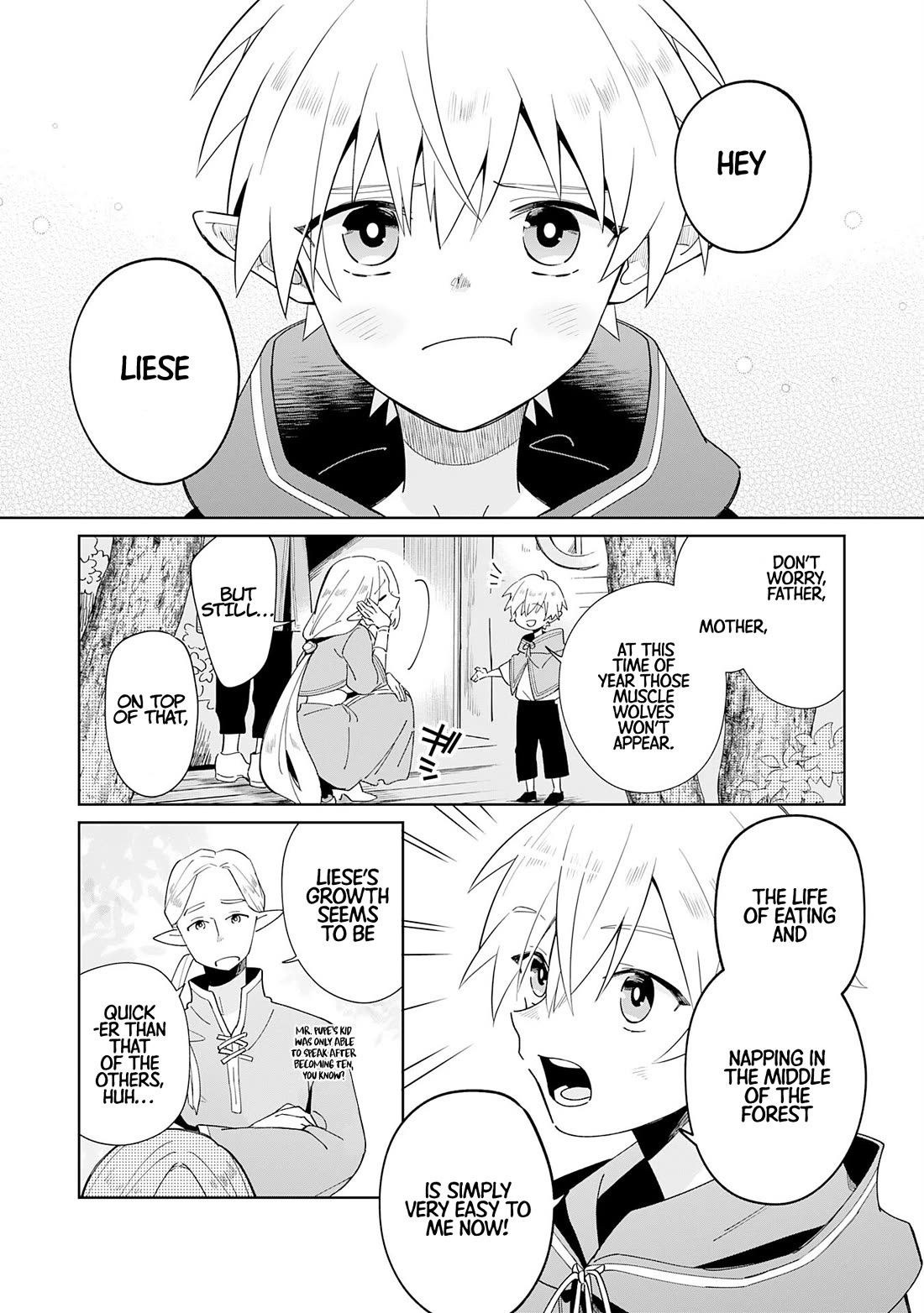 The Reincarnated Elf Left on a Journey to Master His Magic and With His Extra Lifespan Became a Living Legend Chapter 1 page 7 - Chapter 1