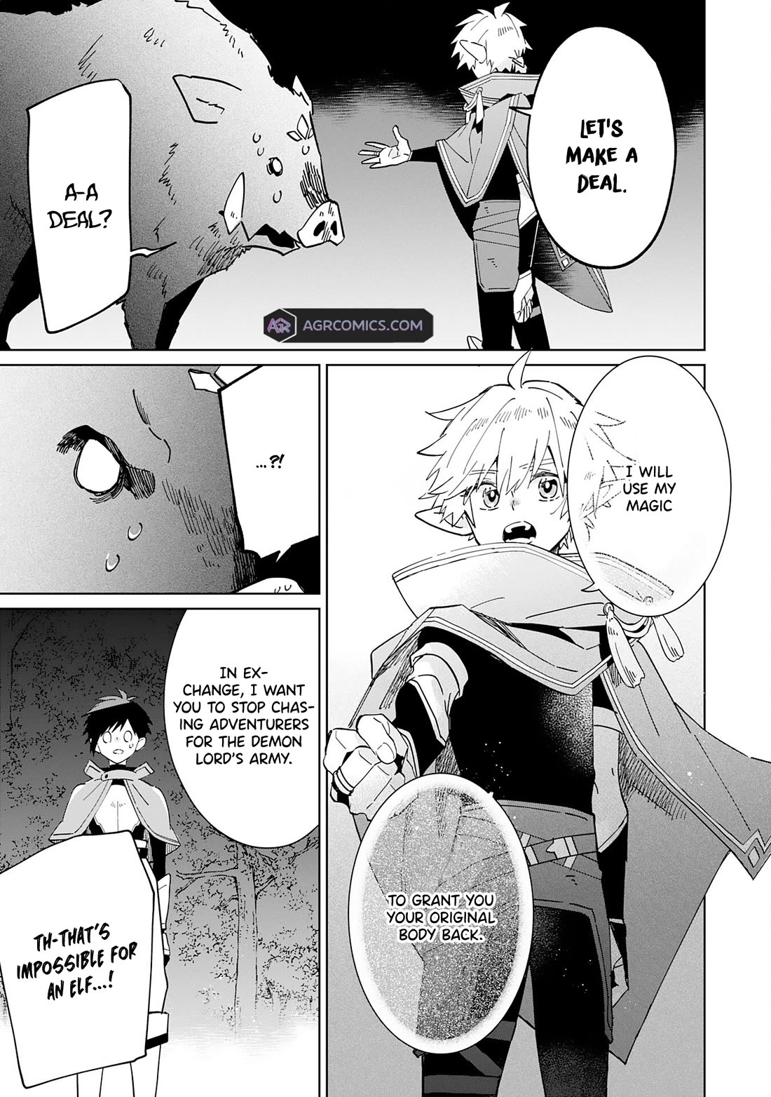 The Reincarnated Elf Left on a Journey to Master His Magic and With His Extra Lifespan Became a Living Legend Chapter 10 page 22 - Chapter 10