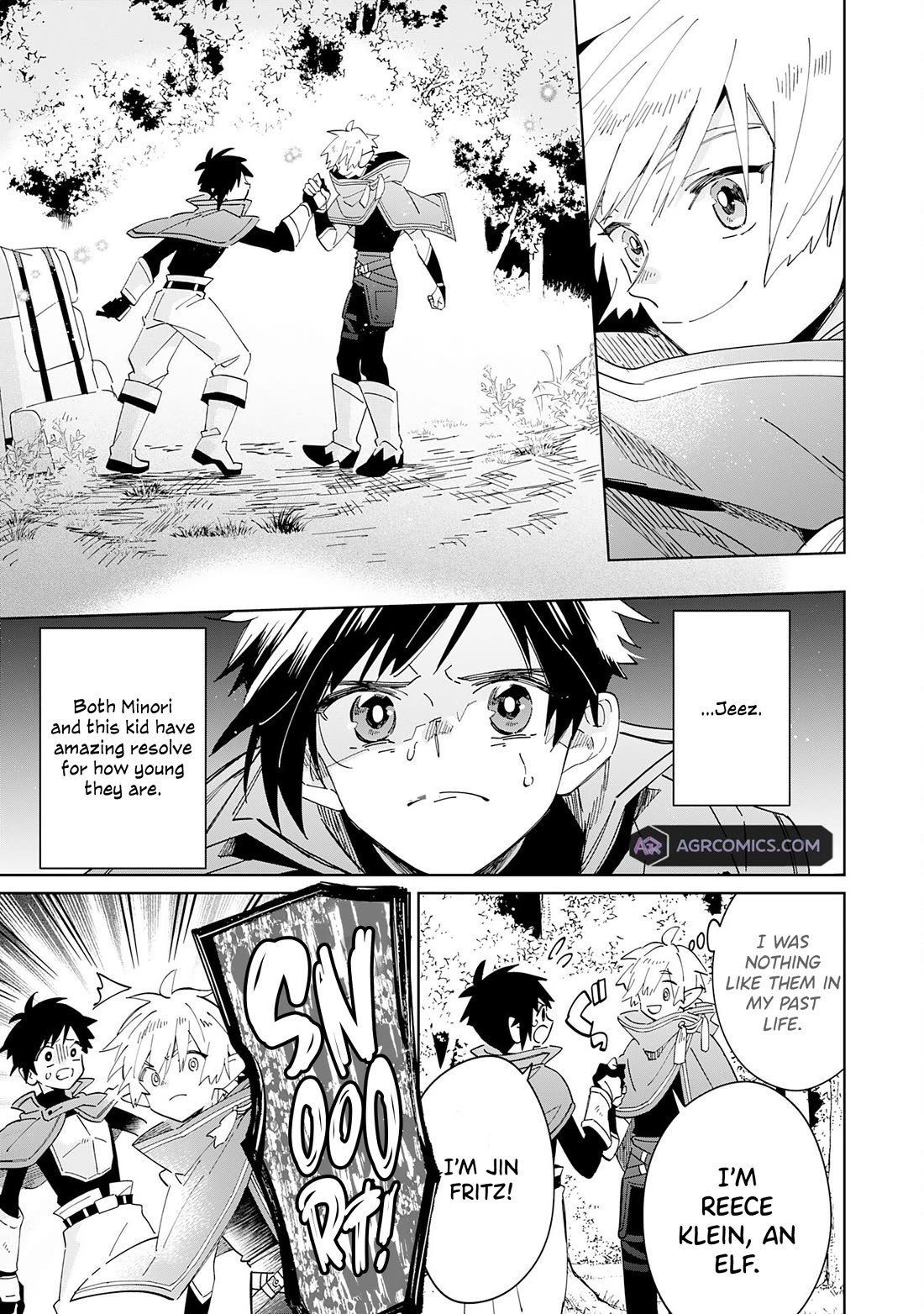 The Reincarnated Elf Left on a Journey to Master His Magic and With His Extra Lifespan Became a Living Legend Chapter 10 page 8 - Chapter 10