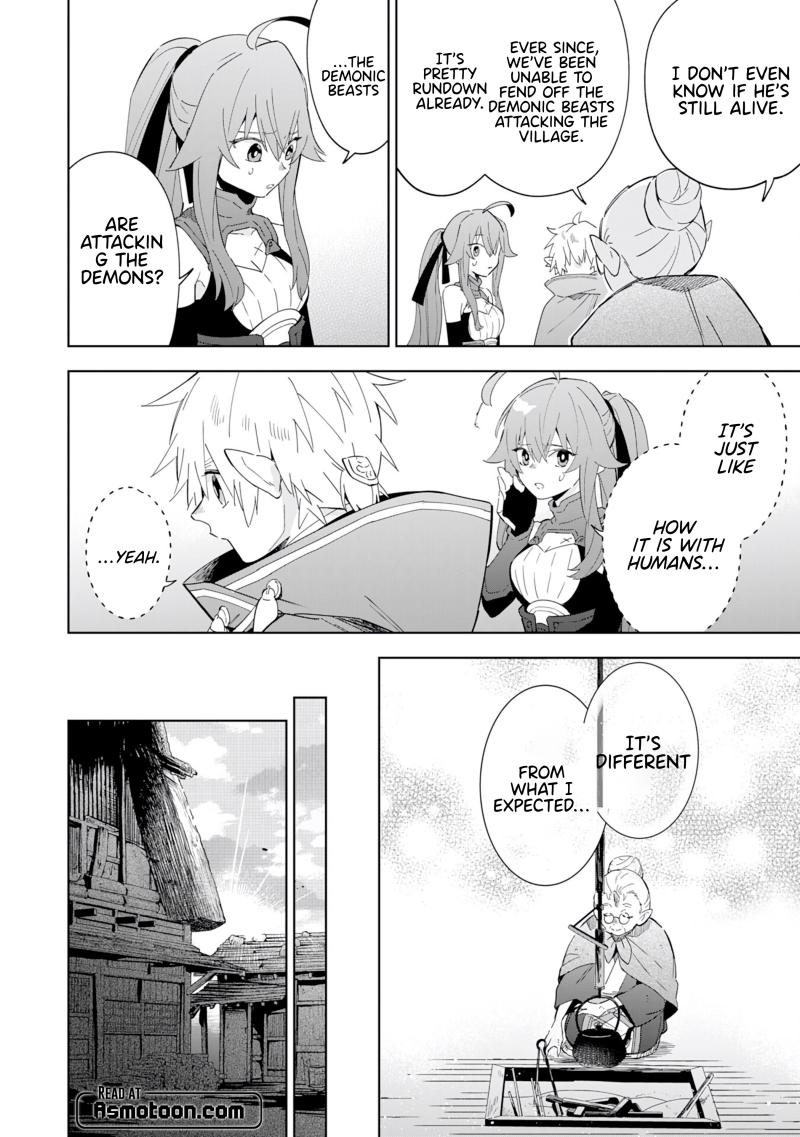 The Reincarnated Elf Left on a Journey to Master His Magic and With His Extra Lifespan Became a Living Legend Chapter 13 page 23 - Chapter 13