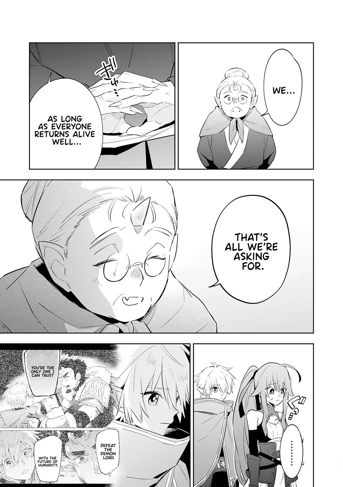 The Reincarnated Elf Left on a Journey to Master His Magic and With His Extra Lifespan Became a Living Legend Chapter 14 page 12 - Chapter 14