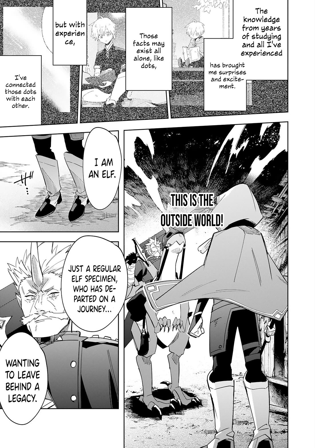 The Reincarnated Elf Left on a Journey to Master His Magic and With His Extra Lifespan Became a Living Legend Chapter 16 page 26 - Chapter 16