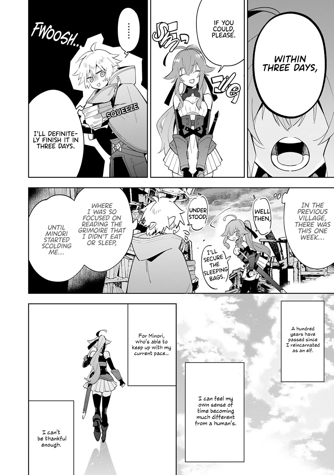 The Reincarnated Elf Left on a Journey to Master His Magic and With His Extra Lifespan Became a Living Legend Chapter 16 page 5 - Chapter 16