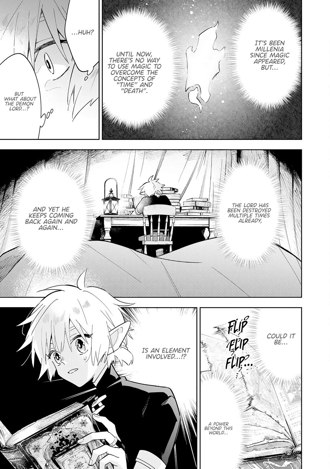 The Reincarnated Elf Left on a Journey to Master His Magic and With His Extra Lifespan Became a Living Legend Chapter 16 page 8 - Chapter 16