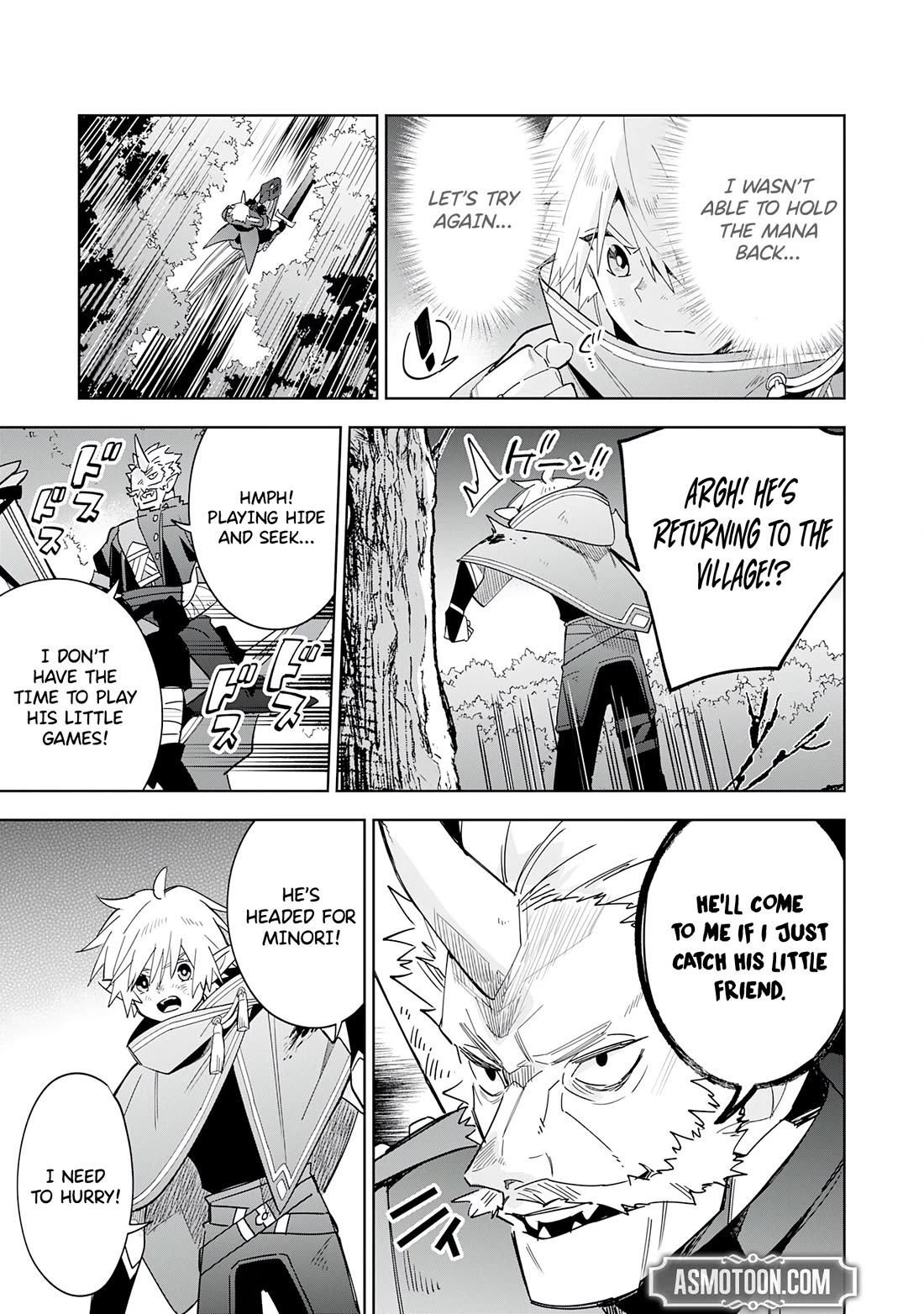 The Reincarnated Elf Left on a Journey to Master His Magic and With His Extra Lifespan Became a Living Legend Chapter 17 page 18 - Chapter 17