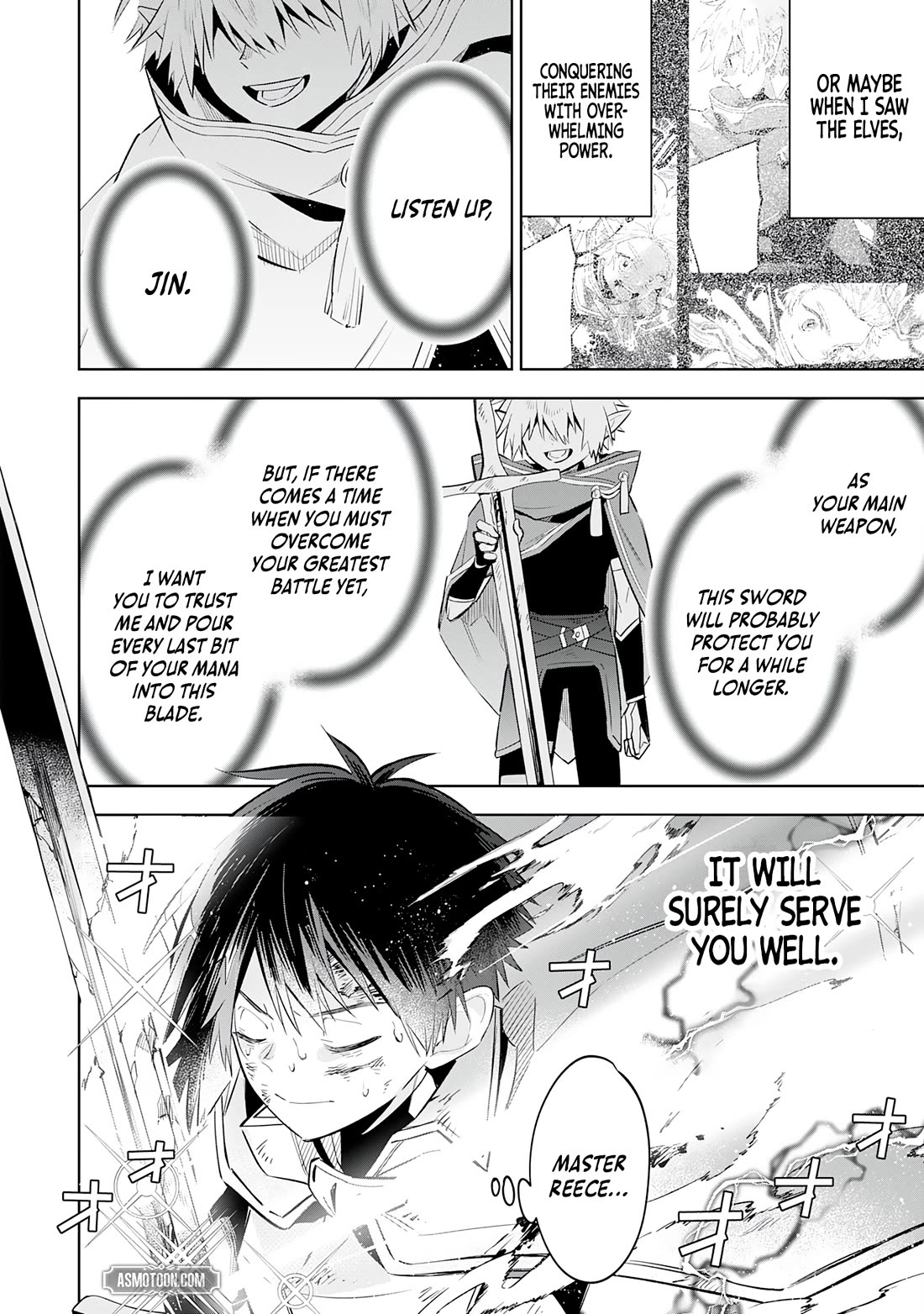 The Reincarnated Elf Left on a Journey to Master His Magic and With His Extra Lifespan Became a Living Legend Chapter 22 page 18 - Chapter 22