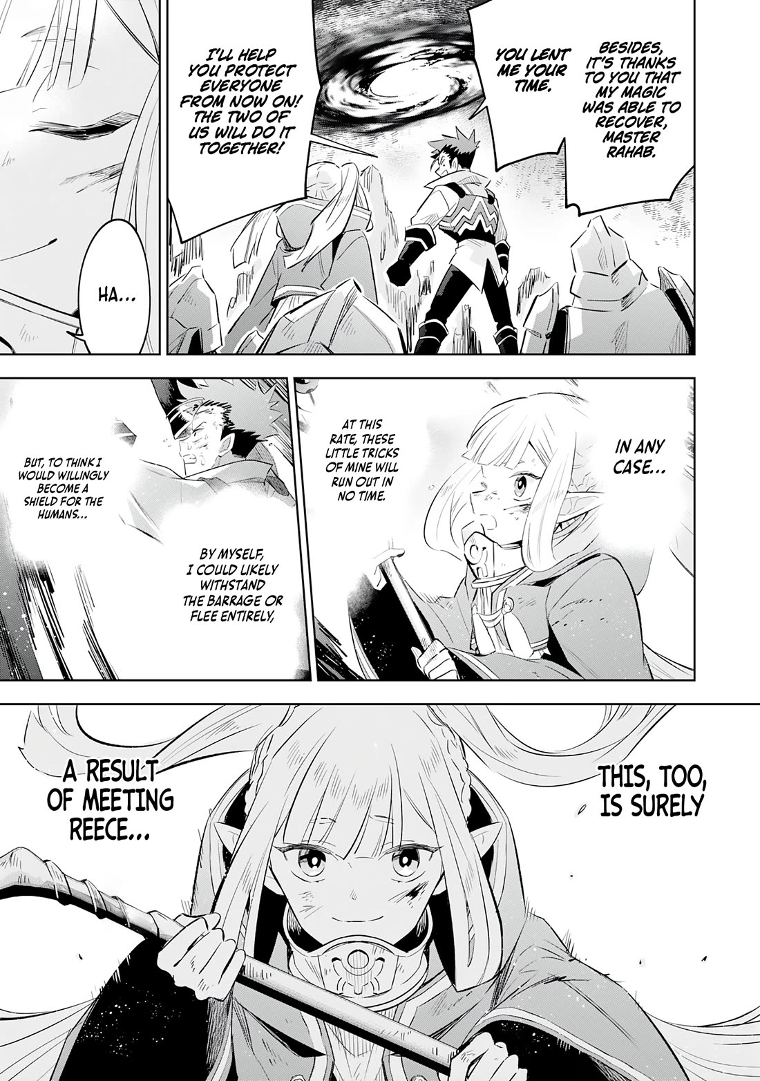 The Reincarnated Elf Left on a Journey to Master His Magic and With His Extra Lifespan Became a Living Legend Chapter 22 page 9 - Chapter 22