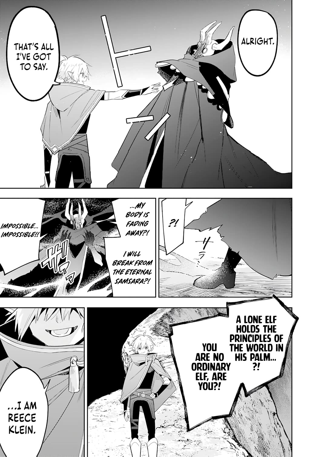 The Reincarnated Elf Left on a Journey to Master His Magic and With His Extra Lifespan Became a Living Legend Chapter 25 page 14 - Chapter 25
