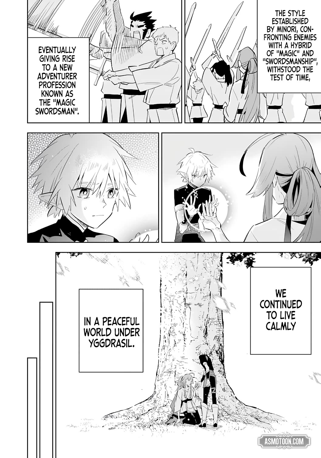 The Reincarnated Elf Left on a Journey to Master His Magic and With His Extra Lifespan Became a Living Legend Chapter 26 page 27 - Chapter 26