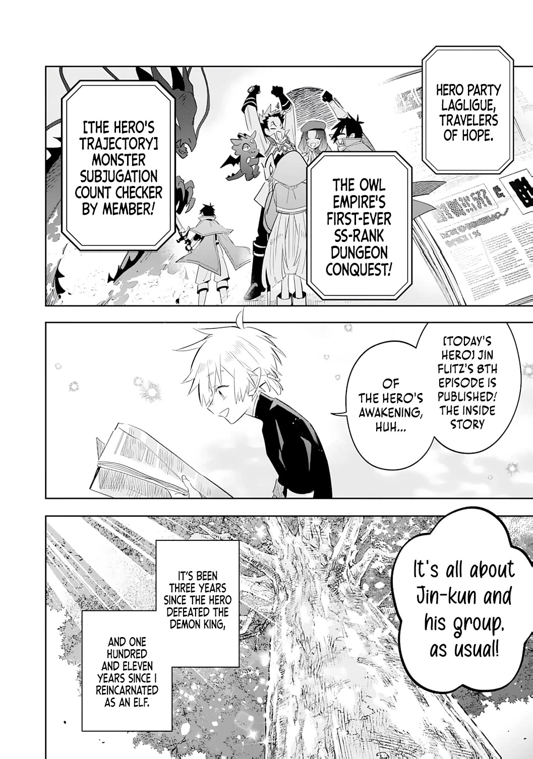 The Reincarnated Elf Left on a Journey to Master His Magic and With His Extra Lifespan Became a Living Legend Chapter 26 page 5 - Chapter 26