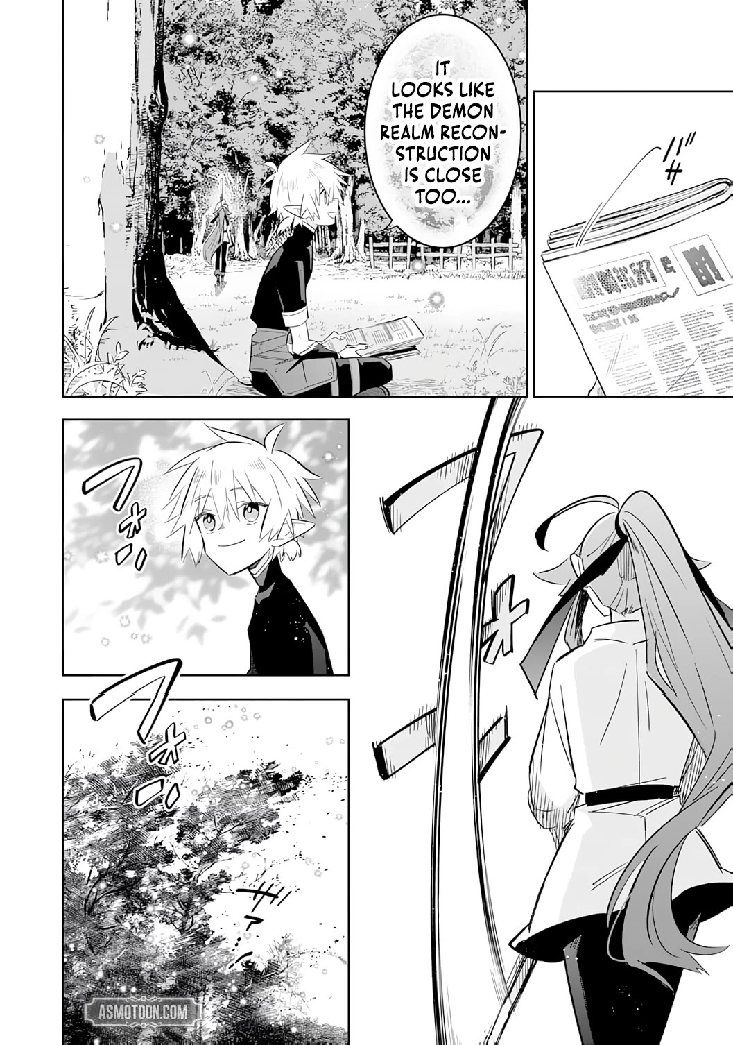 The Reincarnated Elf Left on a Journey to Master His Magic and With His Extra Lifespan Became a Living Legend Chapter 26 page 7 - Chapter 26