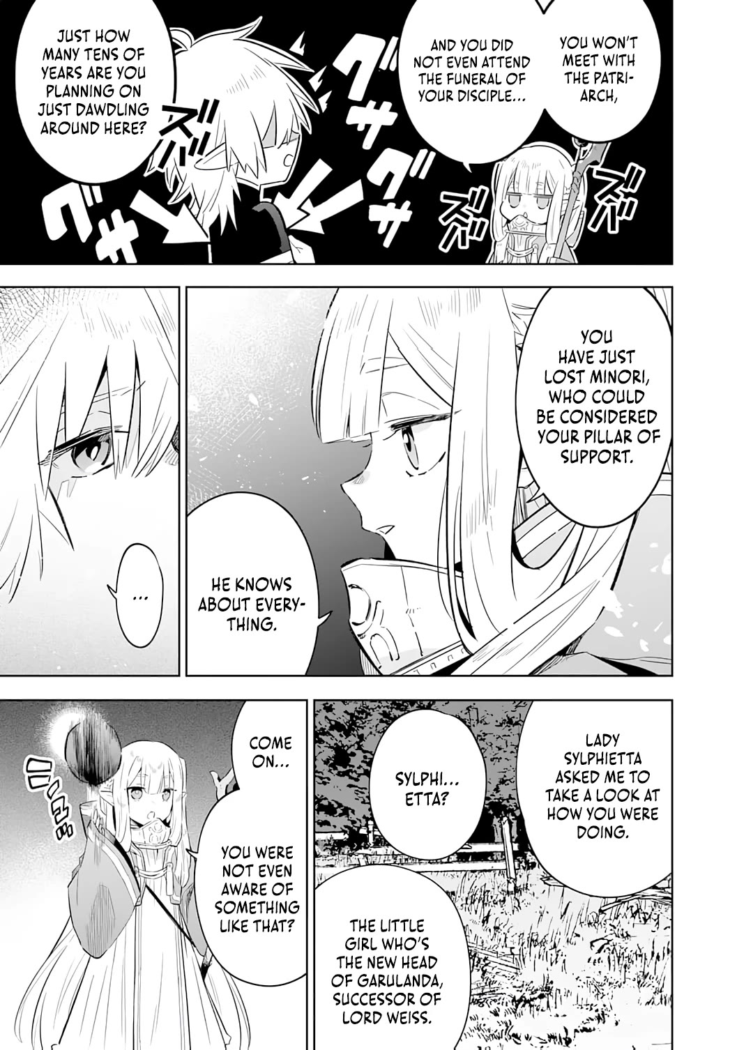 The Reincarnated Elf Left on a Journey to Master His Magic and With His Extra Lifespan Became a Living Legend Chapter 27 page 25 - Chapter 27