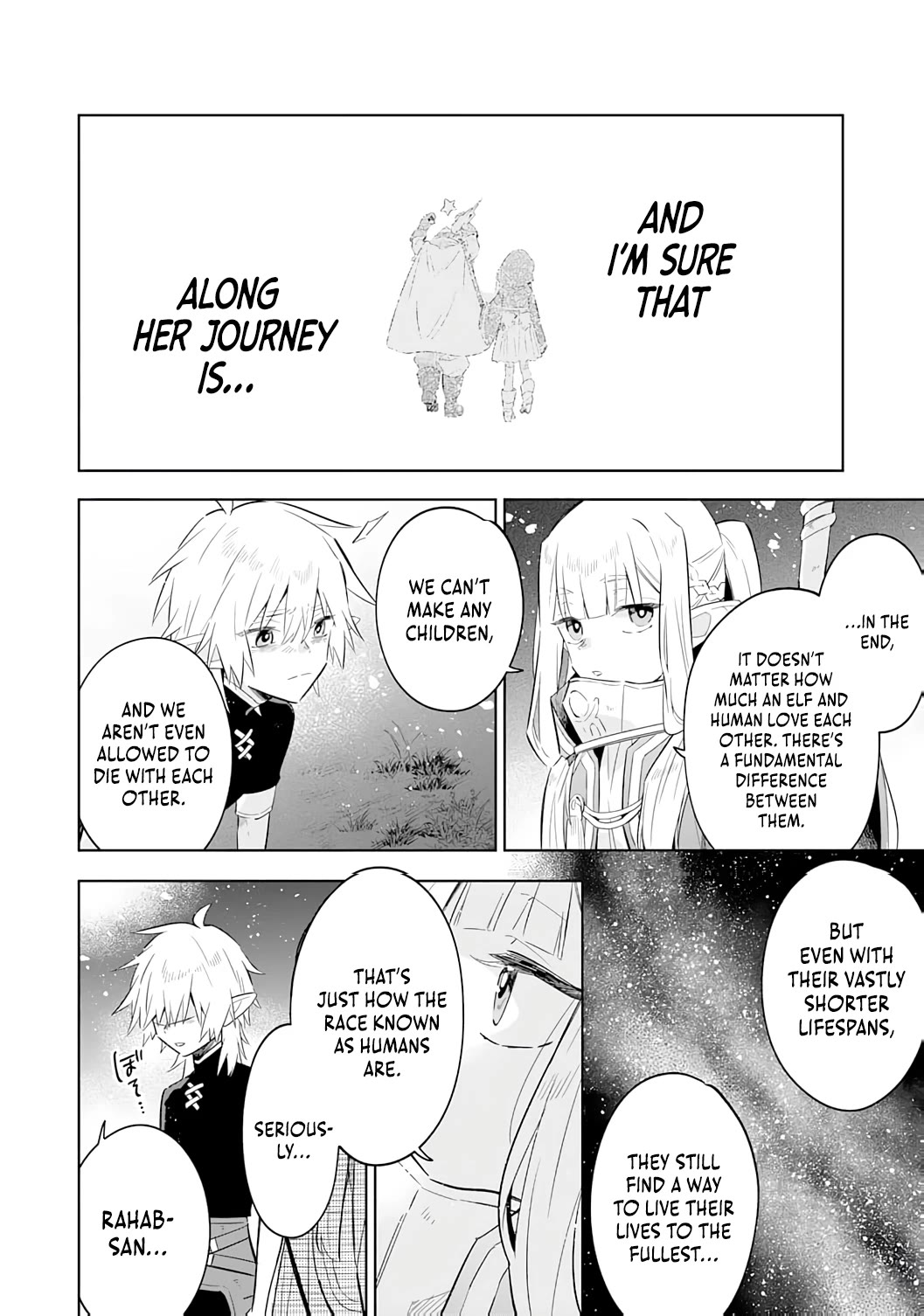 The Reincarnated Elf Left on a Journey to Master His Magic and With His Extra Lifespan Became a Living Legend Chapter 27 page 28 - Chapter 27